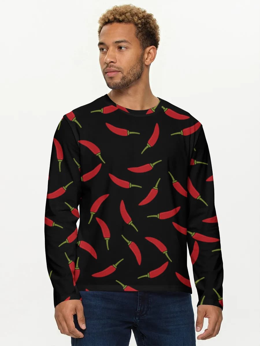 Men's cotton long sleeve shirt