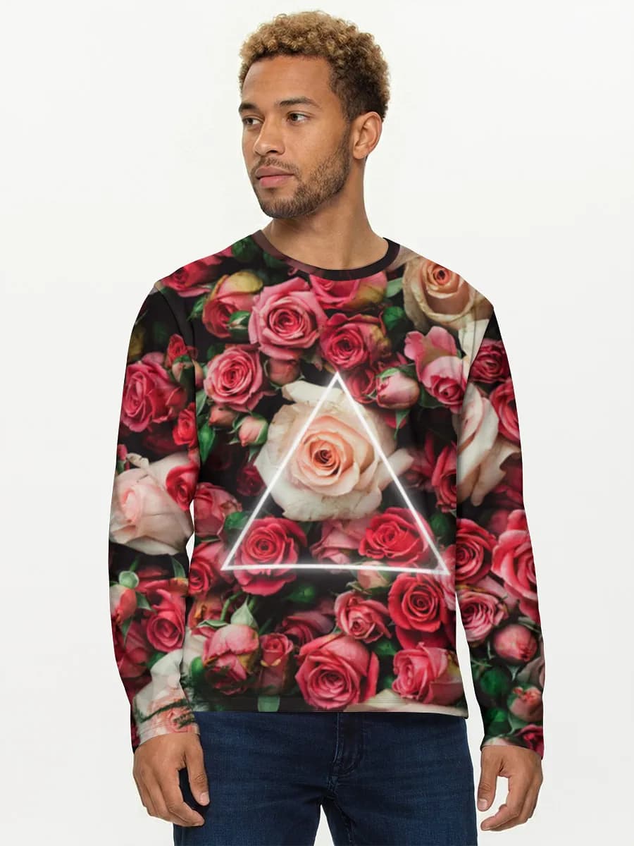 Men's cotton long sleeve shirt