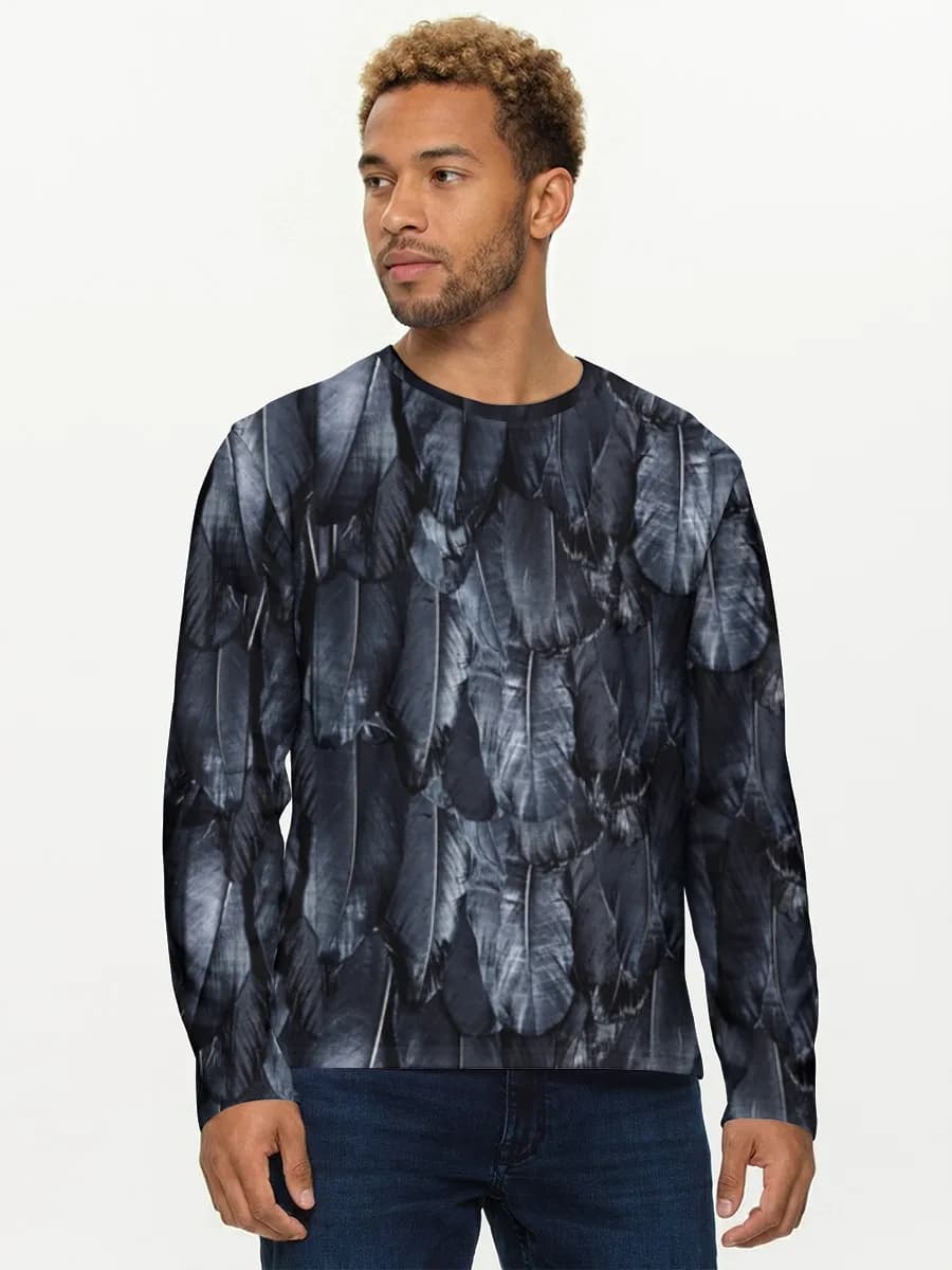 Men's cotton long sleeve shirt
