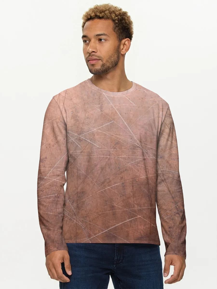 Men's cotton long sleeve shirt
