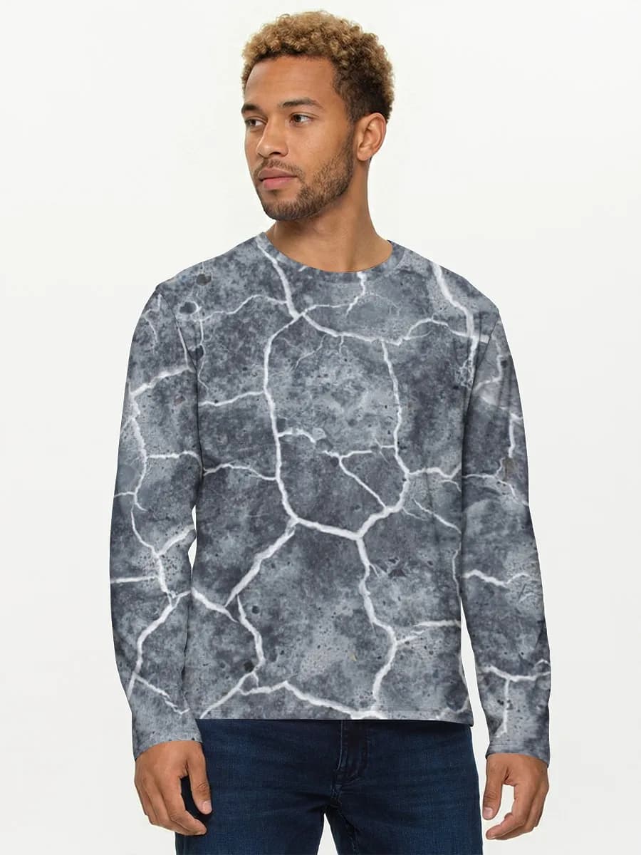 Men's cotton long sleeve shirt