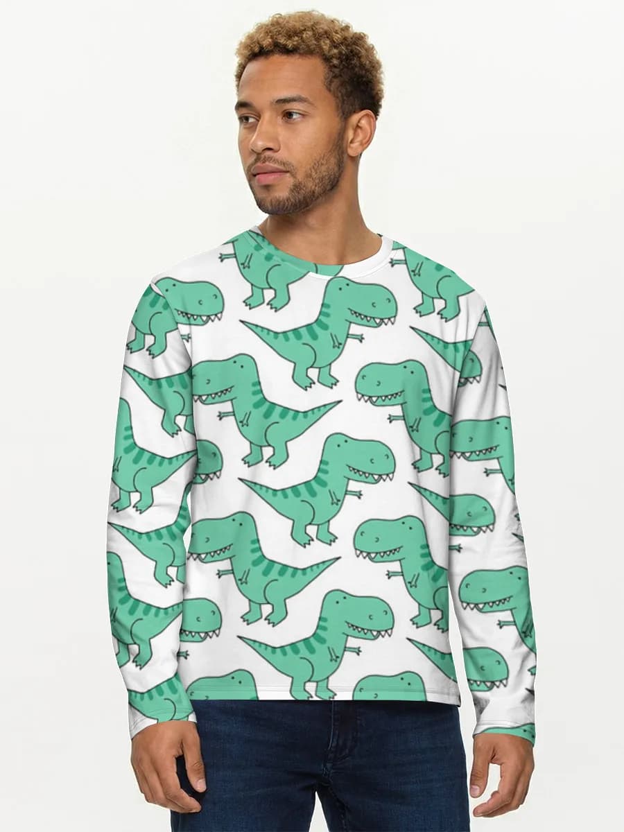 T-shirt Coton Manches Longues Homme