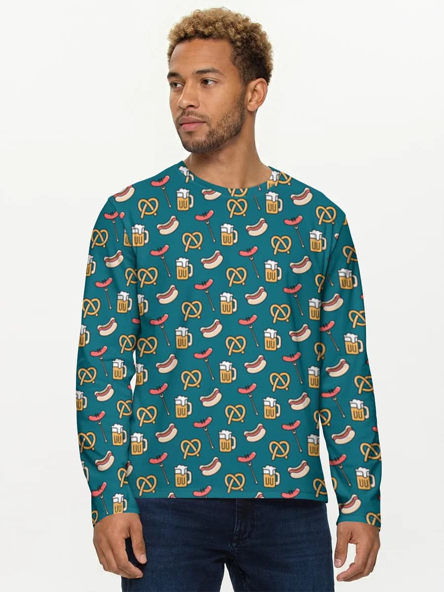 Men's cotton long sleeve shirt
