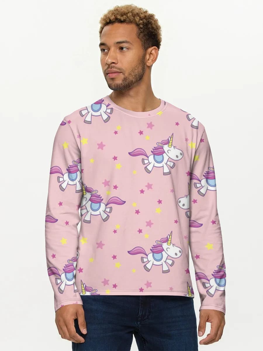 Men's cotton long sleeve shirt