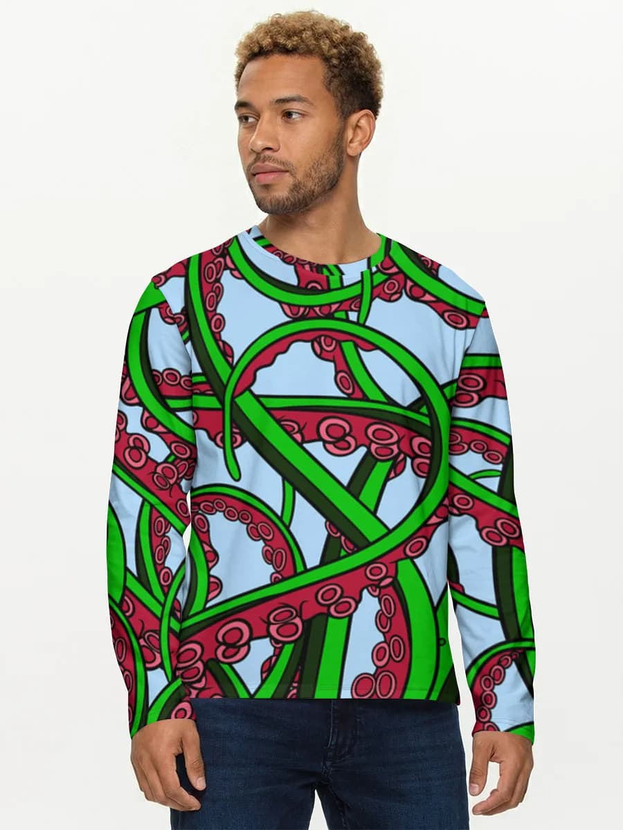 Men's cotton long sleeve shirt
