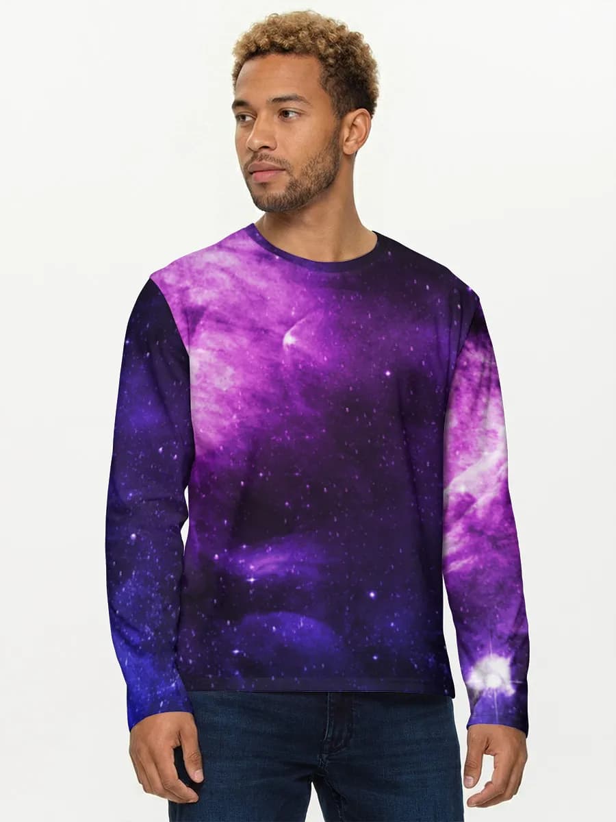 Men's cotton long sleeve shirt