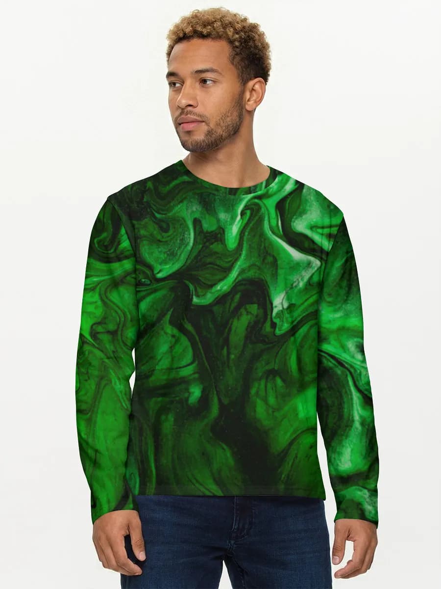 Men's cotton long sleeve shirt