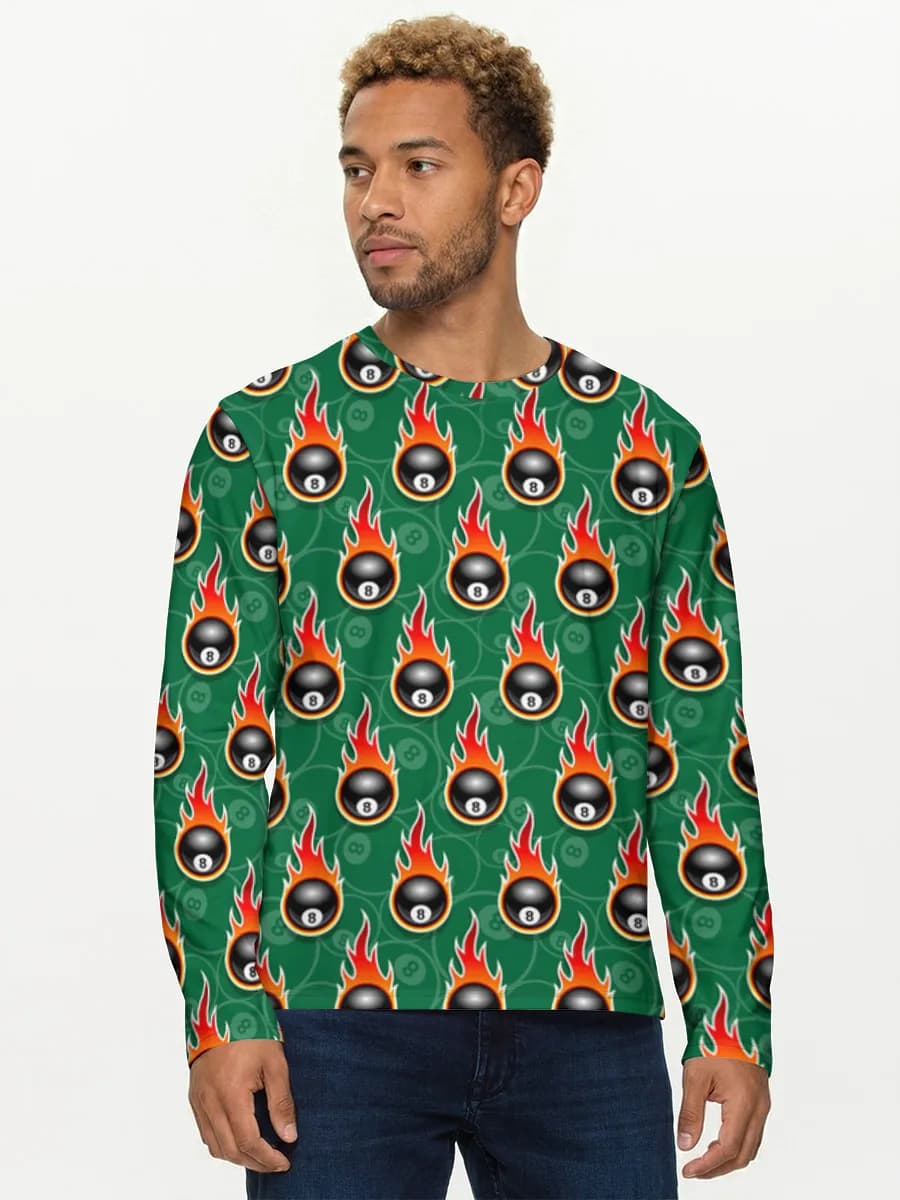 Men's cotton long sleeve shirt