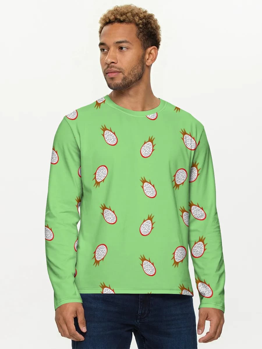 Men's cotton long sleeve shirt