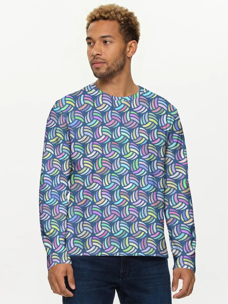 Men's cotton long sleeve shirt