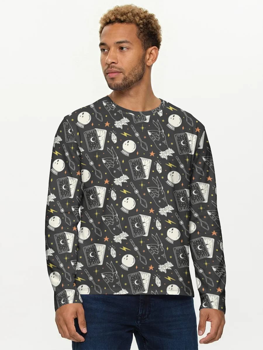Men's cotton long sleeve shirt
