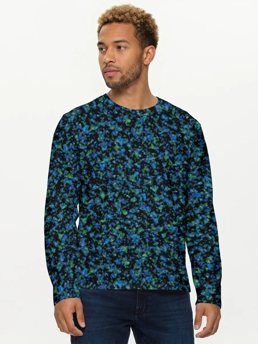 T-shirt Coton Manches Longues Homme