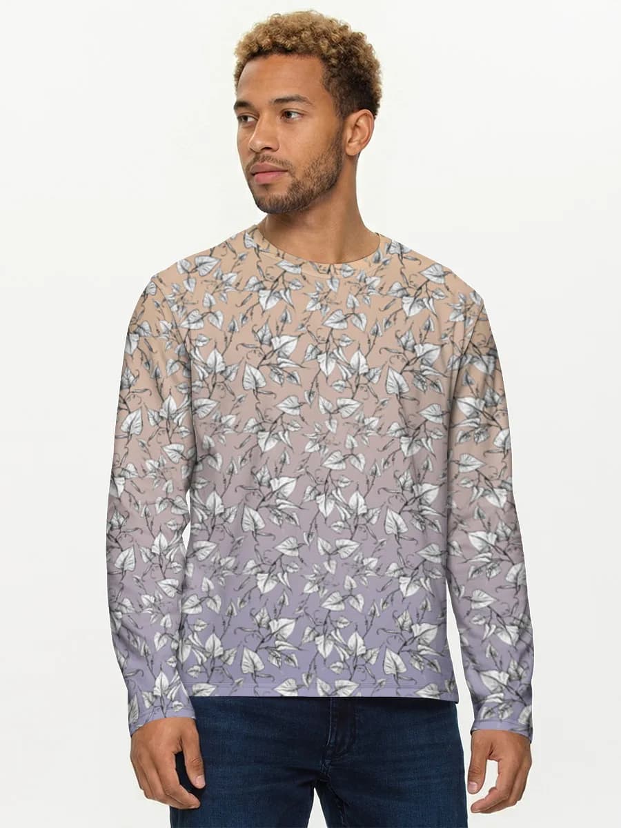 Men's cotton long sleeve shirt