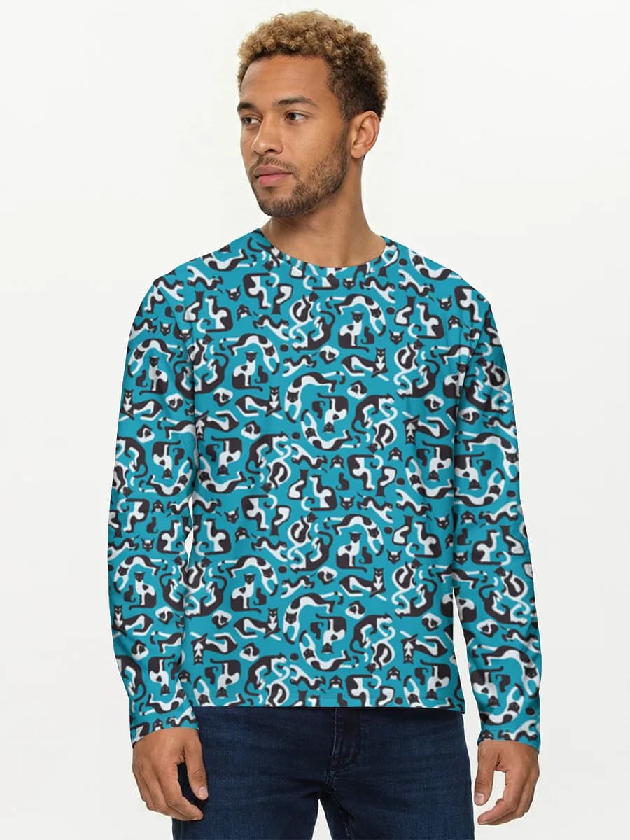 Men's cotton long sleeve shirt