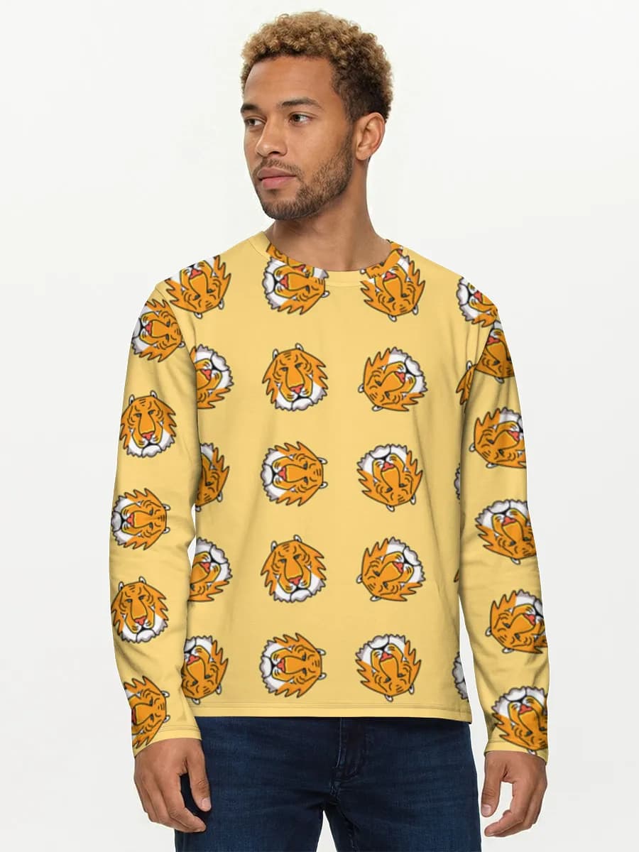 T-shirt Coton Manches Longues Homme