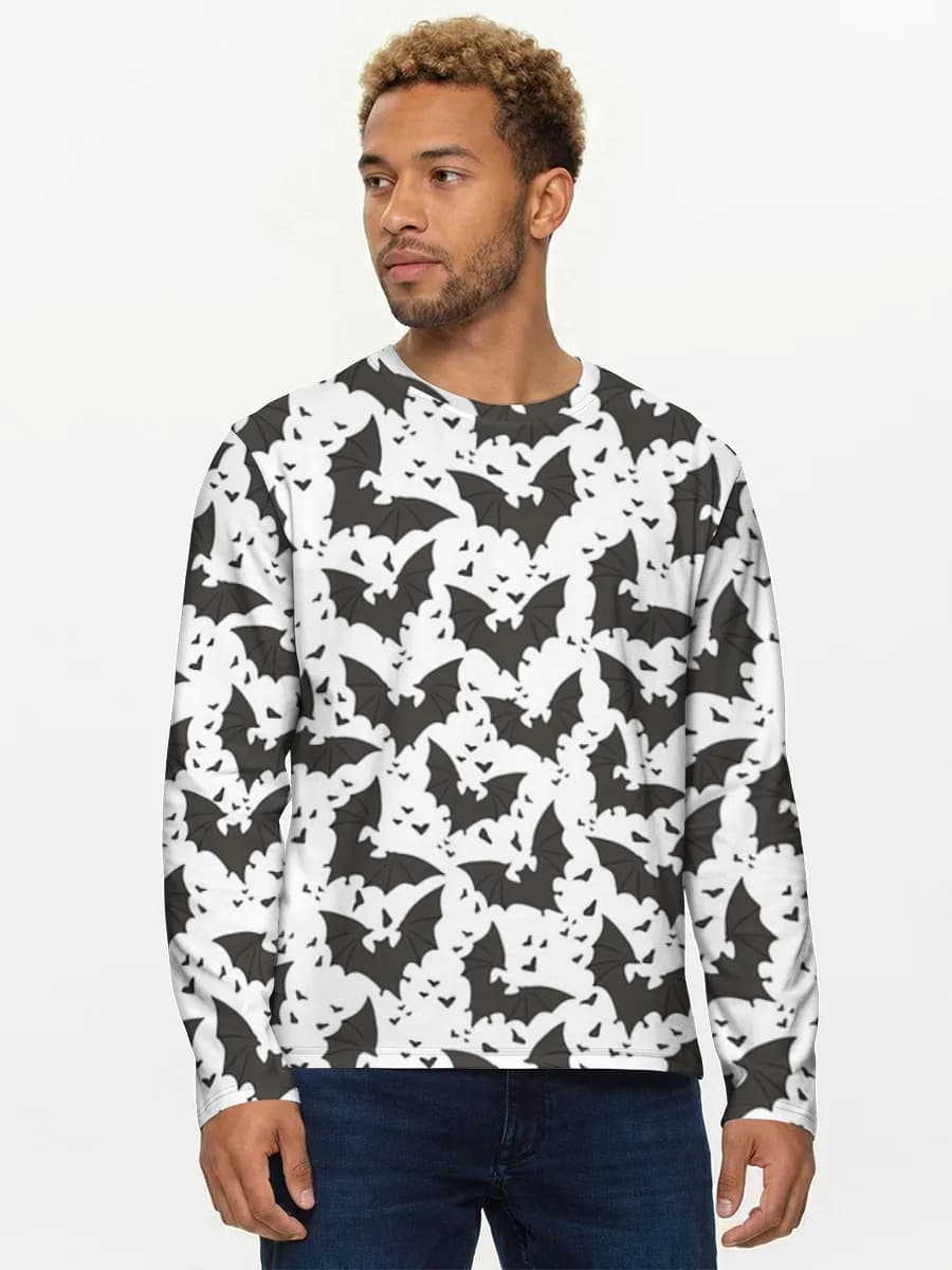 T-shirt Coton Manches Longues Homme