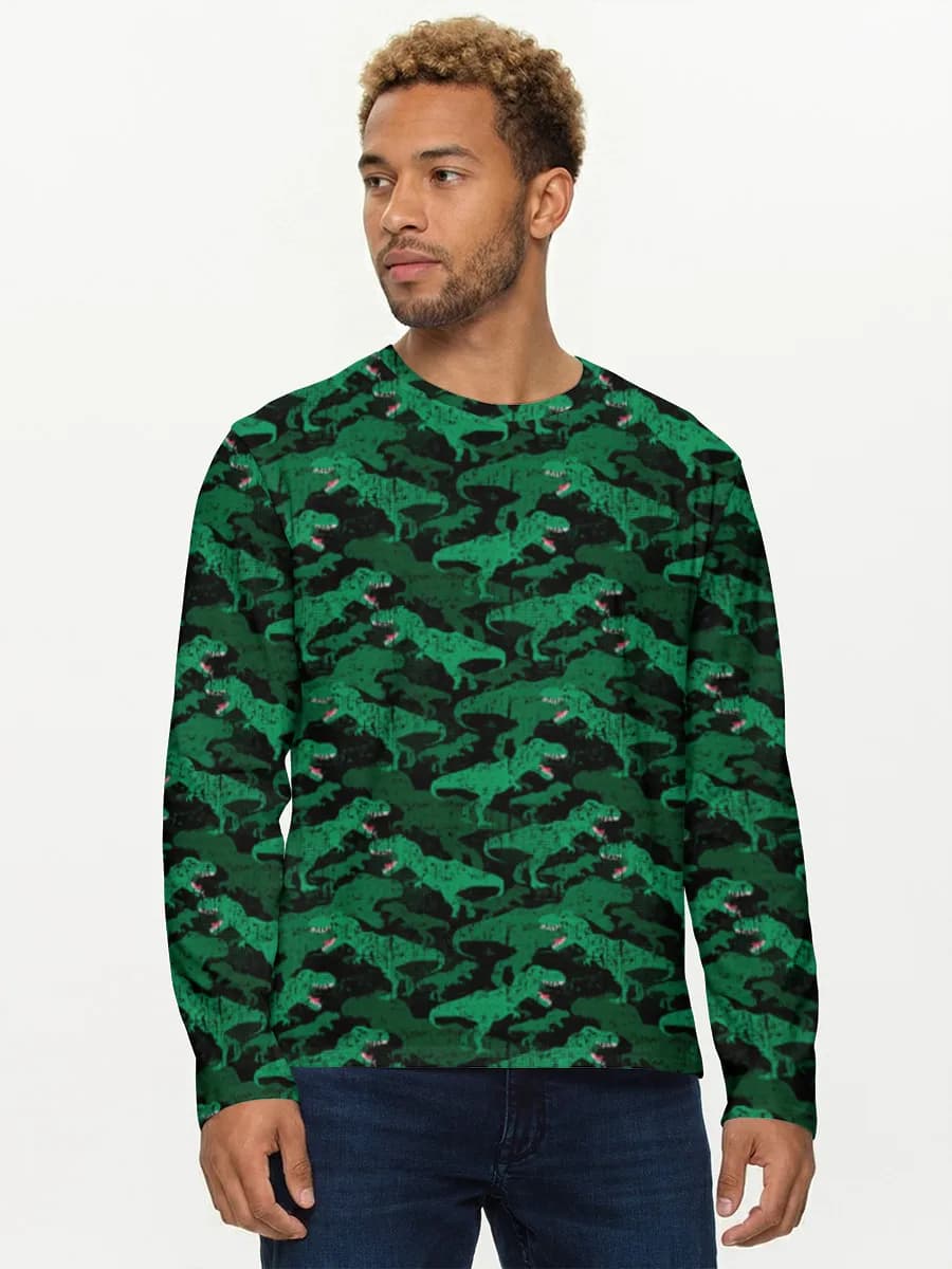 Men's cotton long sleeve shirt