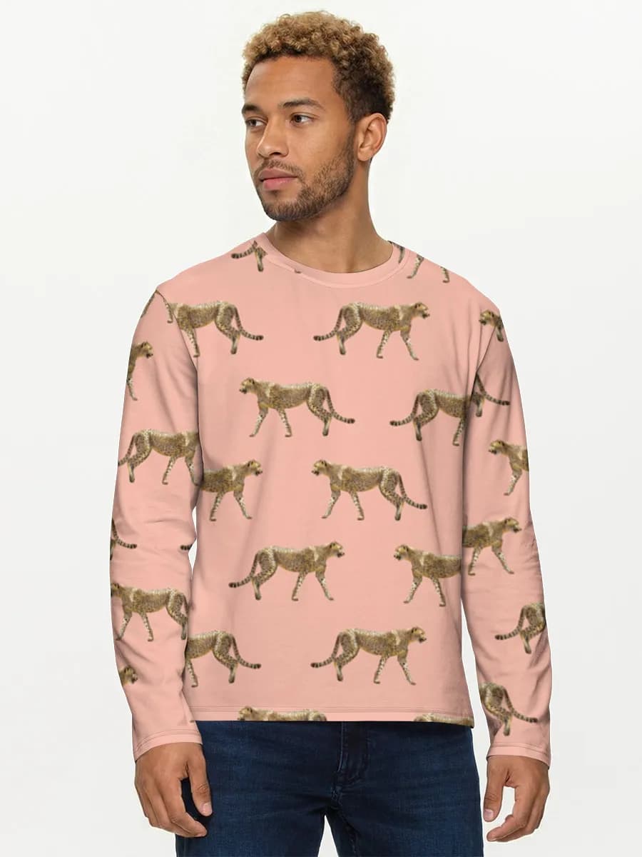Men's cotton long sleeve shirt