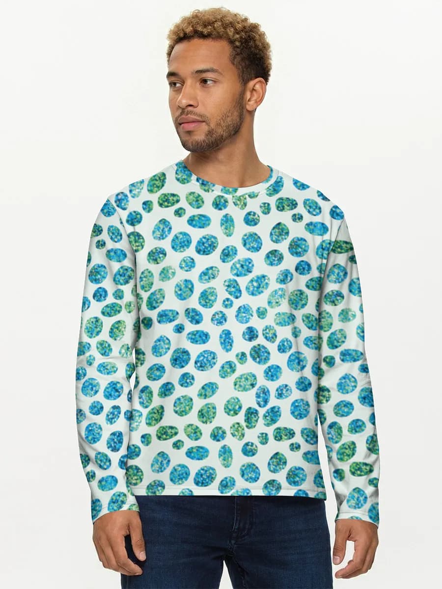 Men's cotton long sleeve shirt