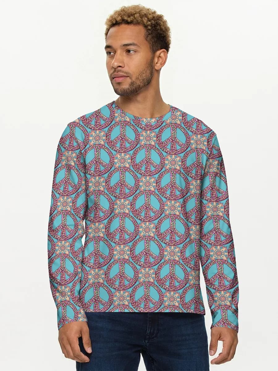 Men's cotton long sleeve shirt
