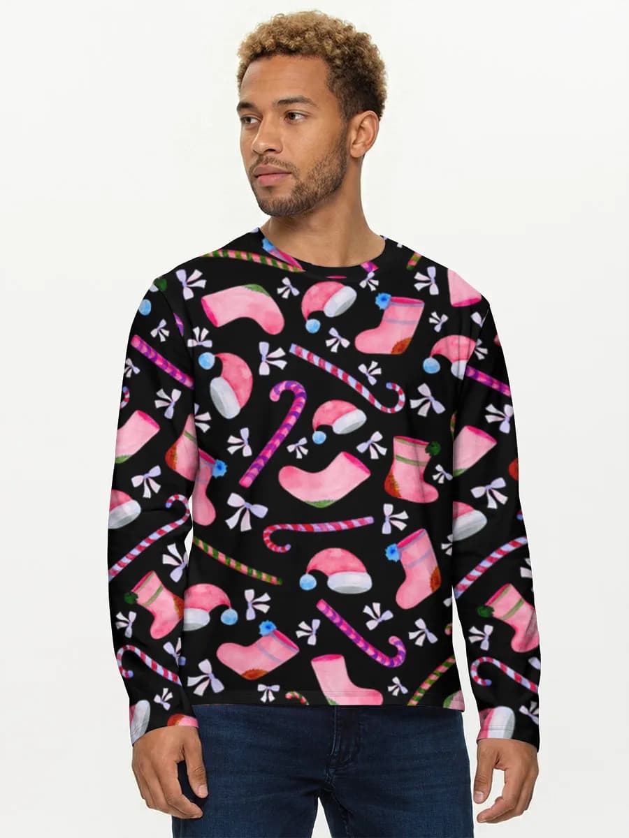 Men's cotton long sleeve shirt