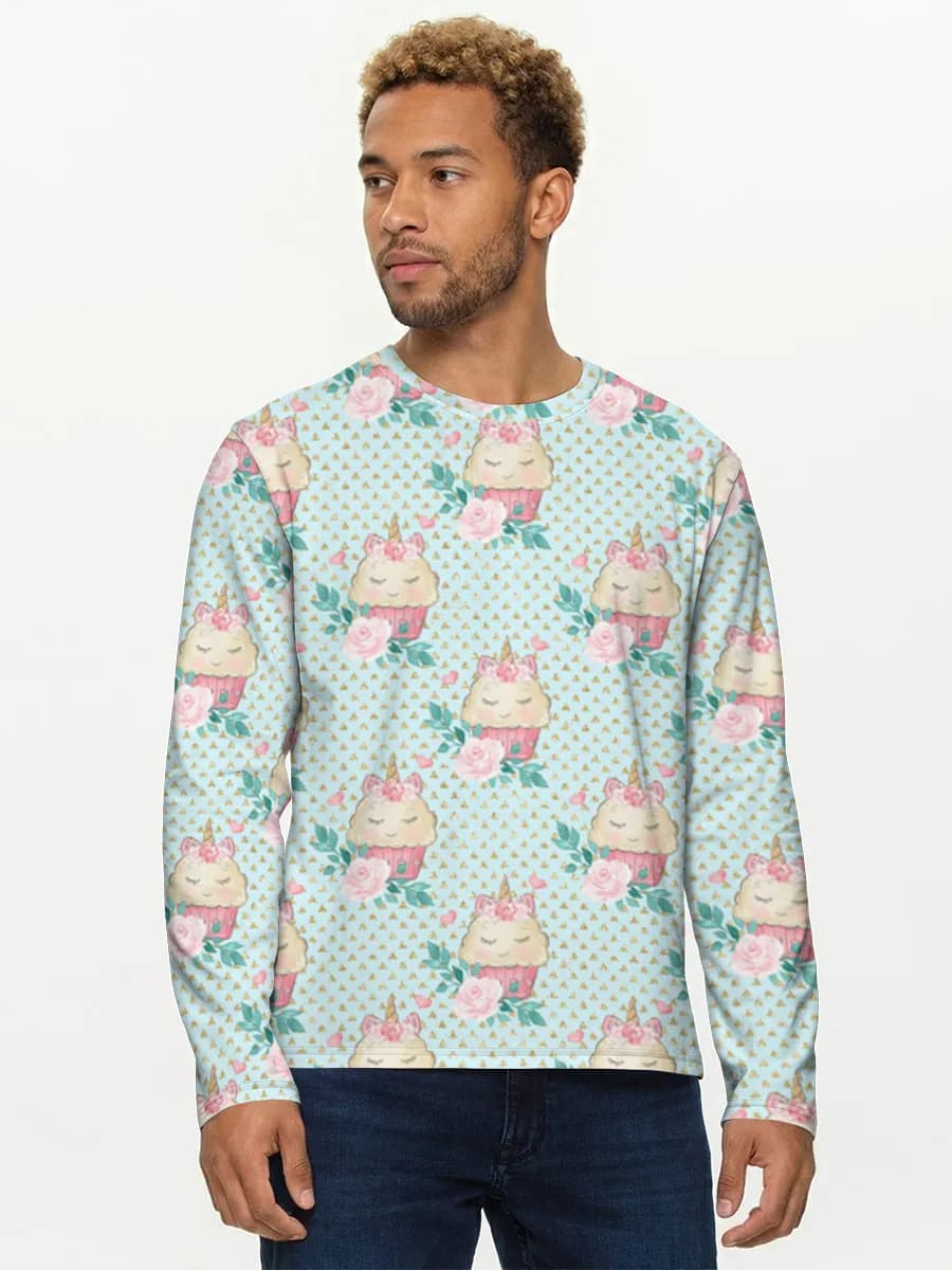 T-shirt Coton Manches Longues Homme