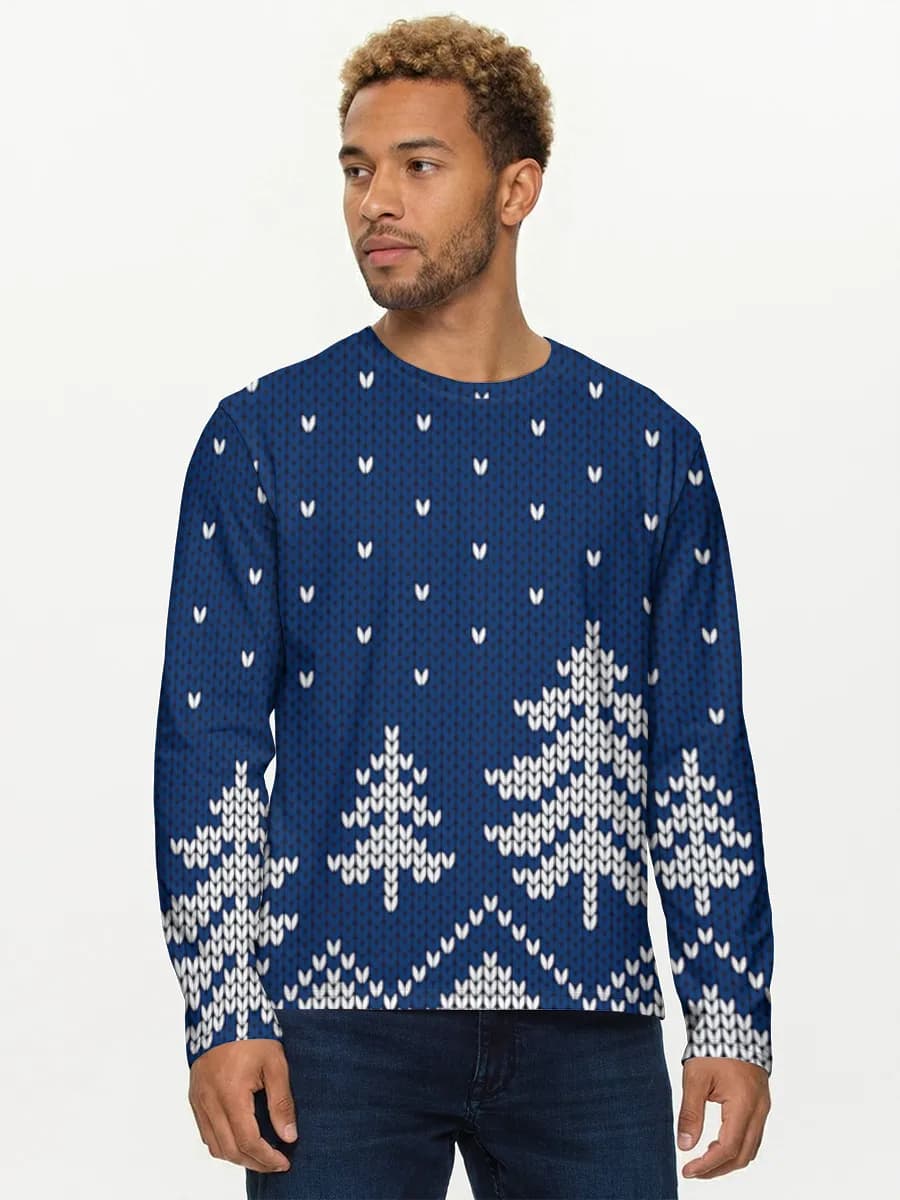 Men's cotton long sleeve shirt