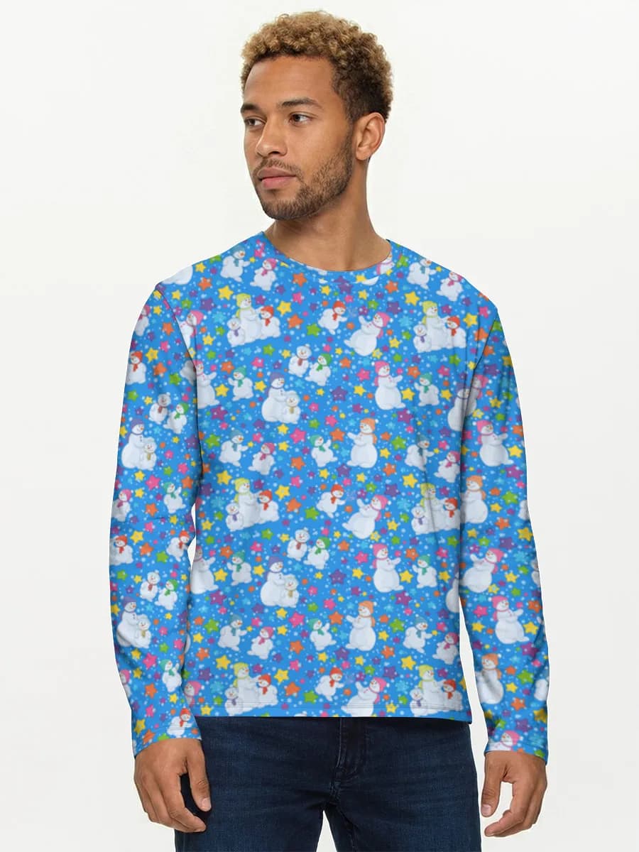 Men's cotton long sleeve shirt