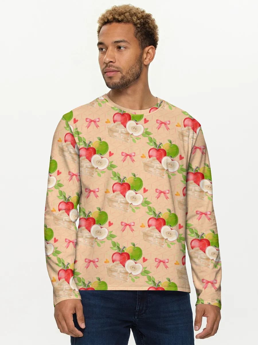 Men's cotton long sleeve shirt