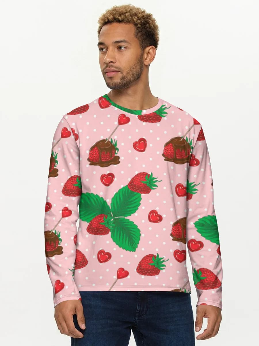 Men's cotton long sleeve shirt