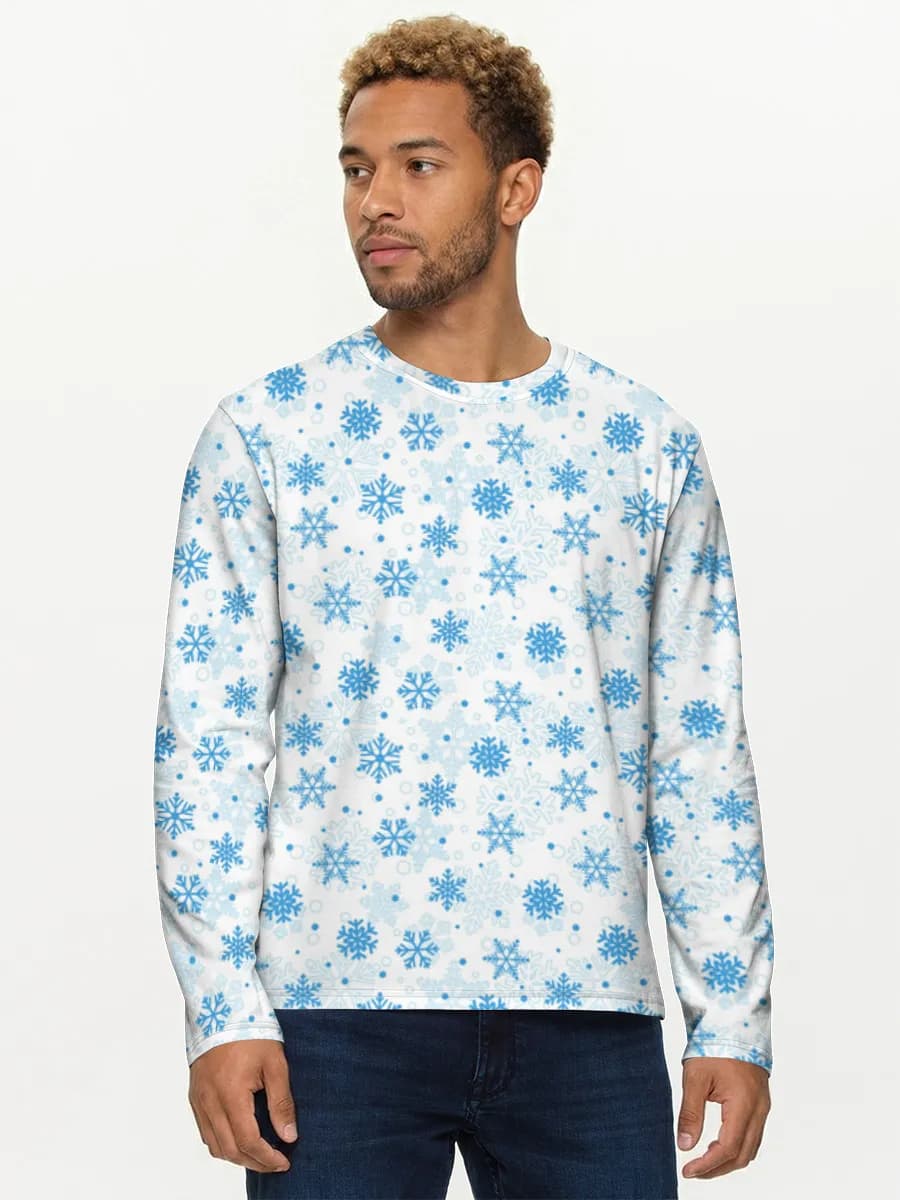 Men's cotton long sleeve shirt
