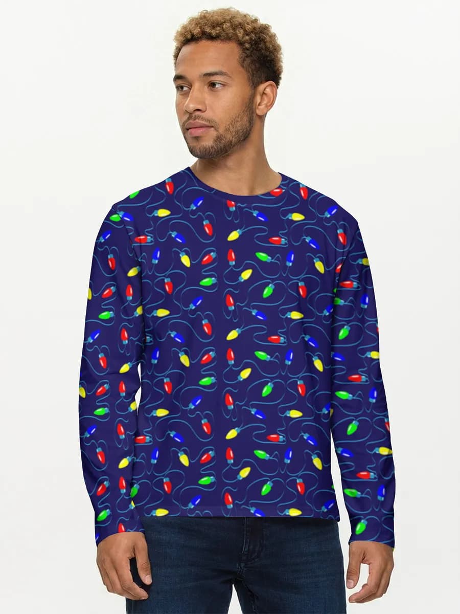 Men's cotton long sleeve shirt