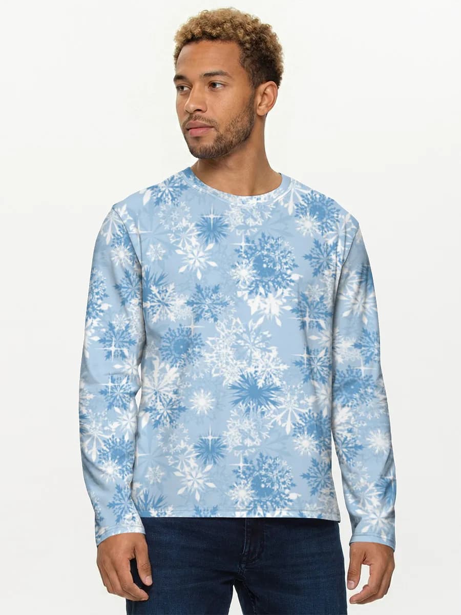 Men's cotton long sleeve shirt