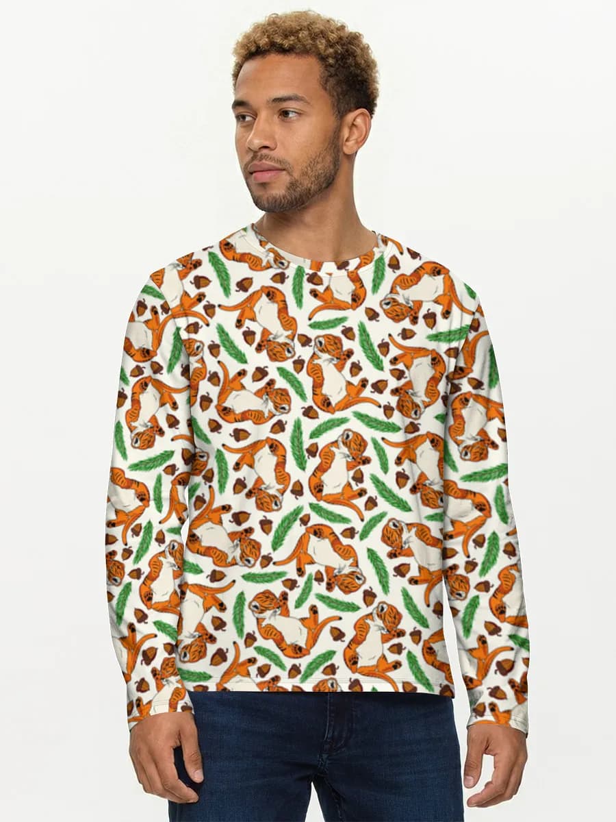 Men's cotton long sleeve shirt