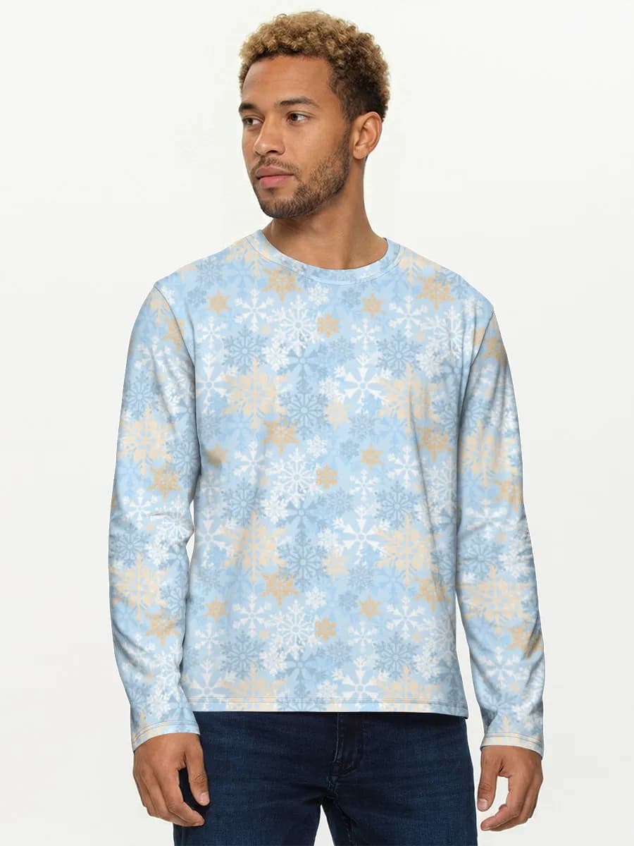 Men's cotton long sleeve shirt