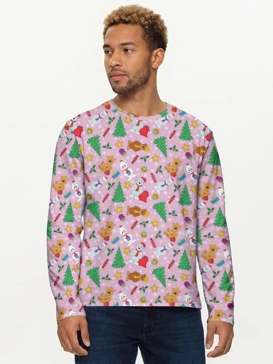 T-shirt Coton Manches Longues Homme