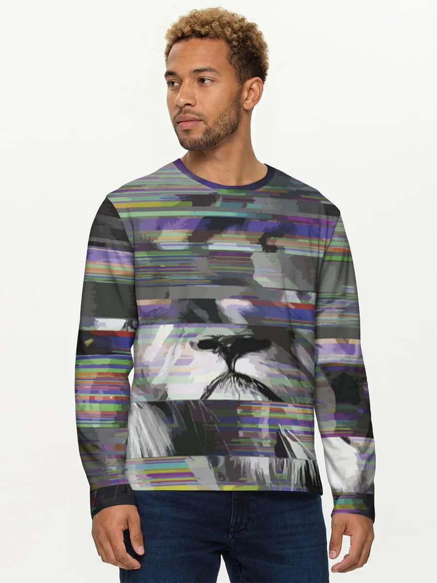 T-shirt Coton Manches Longues Homme