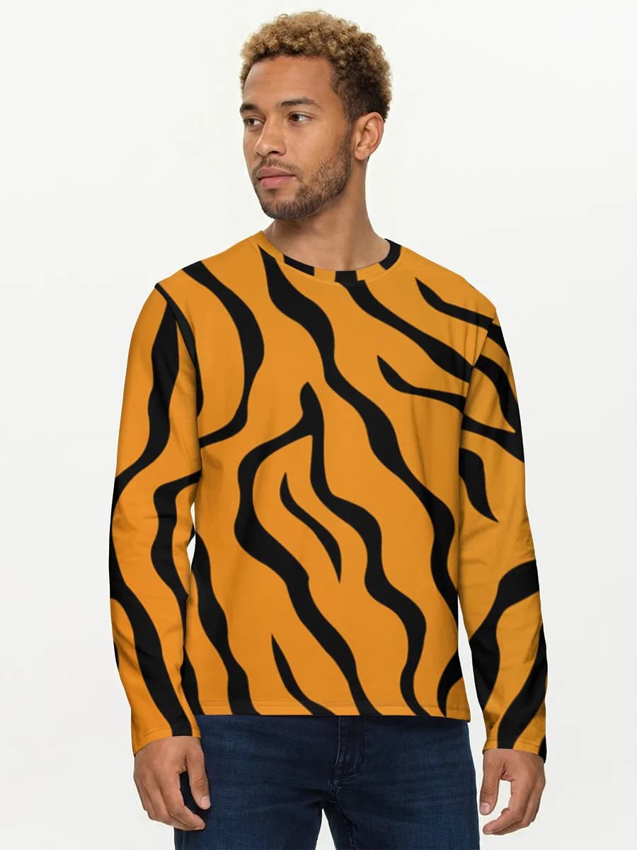 Men's cotton long sleeve shirt