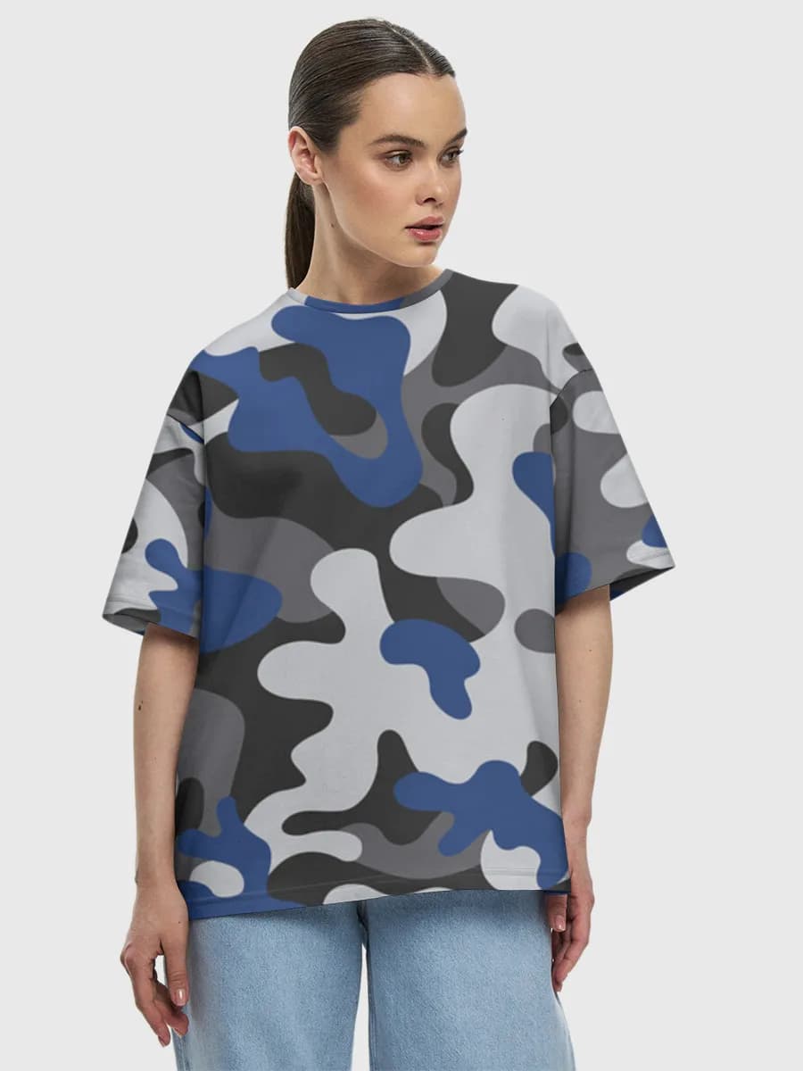 Women's oversized cotton T-shirt