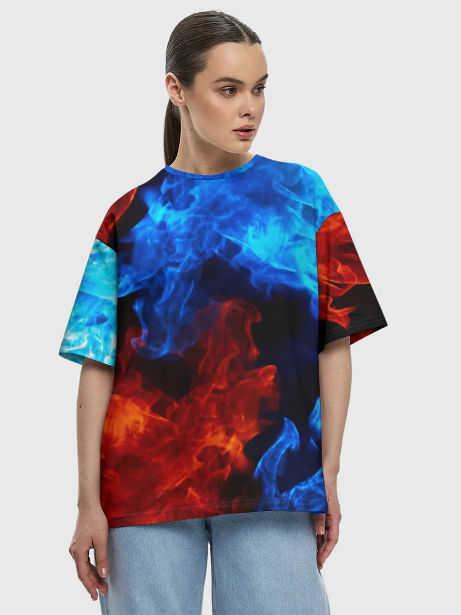 T-shirt Coton Oversize Femme