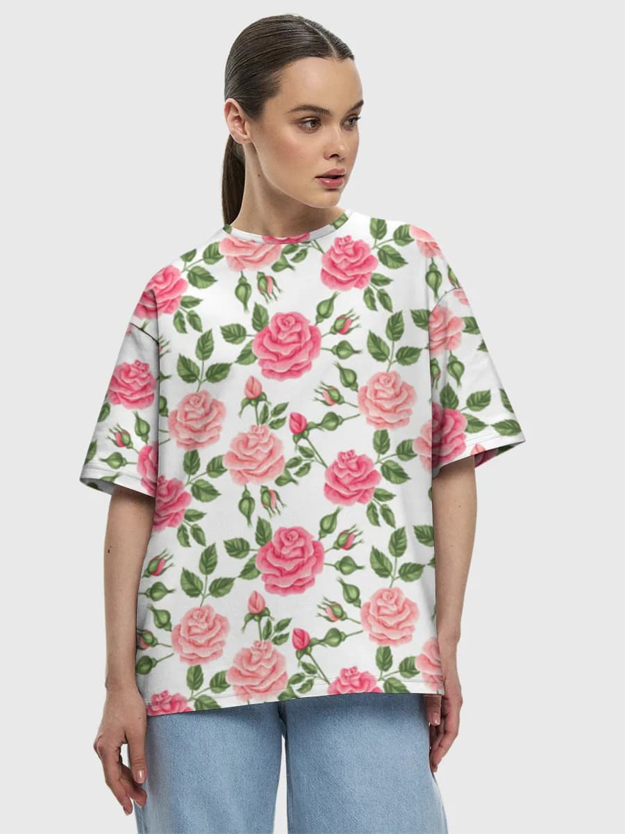T-shirt Coton Oversize Femme