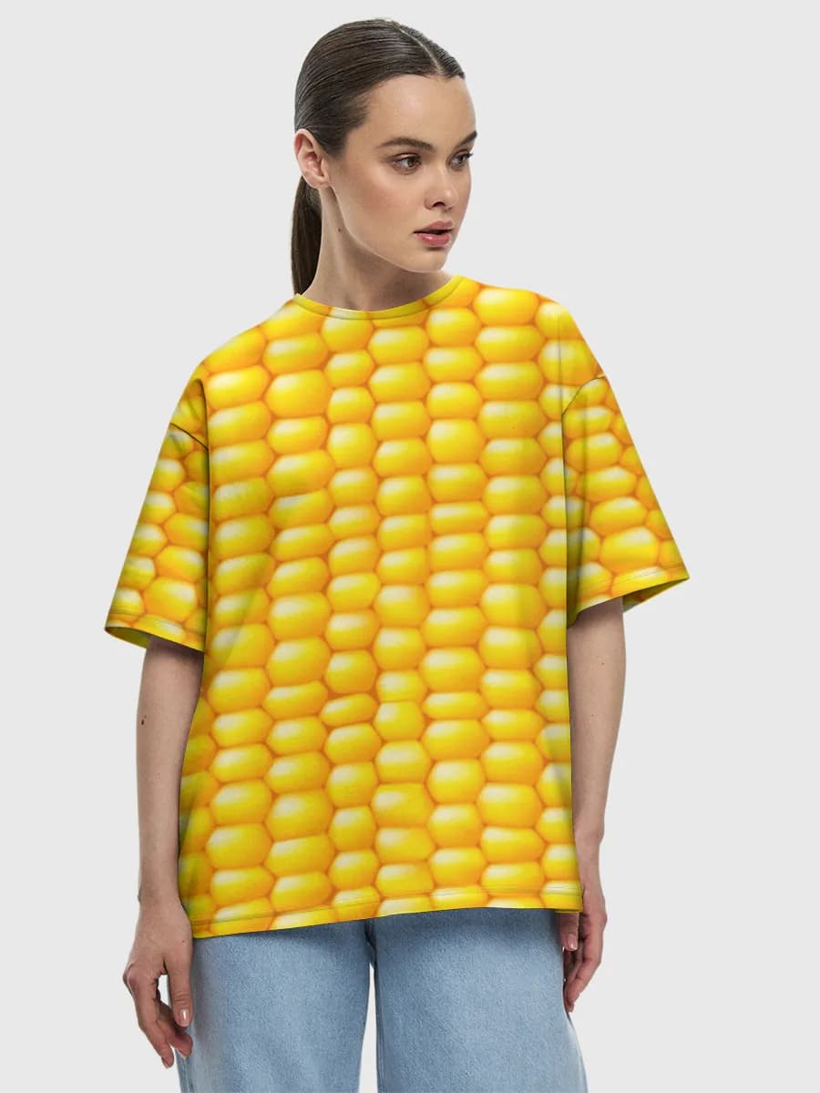 Women's oversized cotton T-shirt