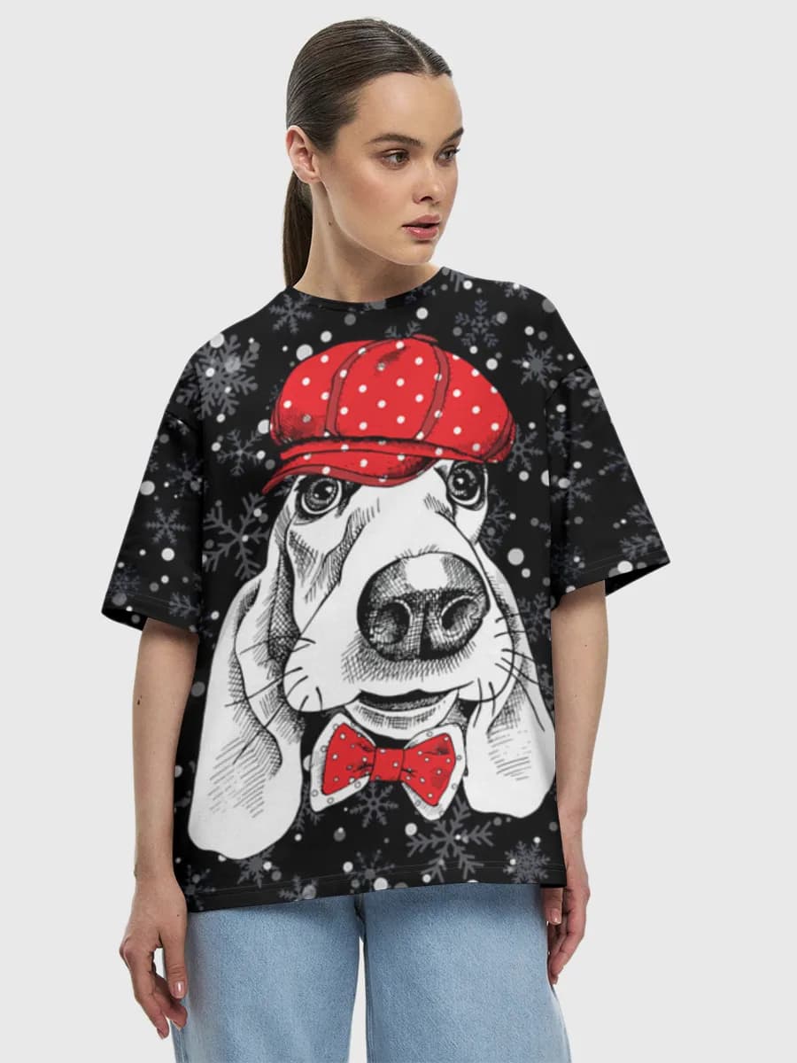T-shirt Coton Oversize Femme