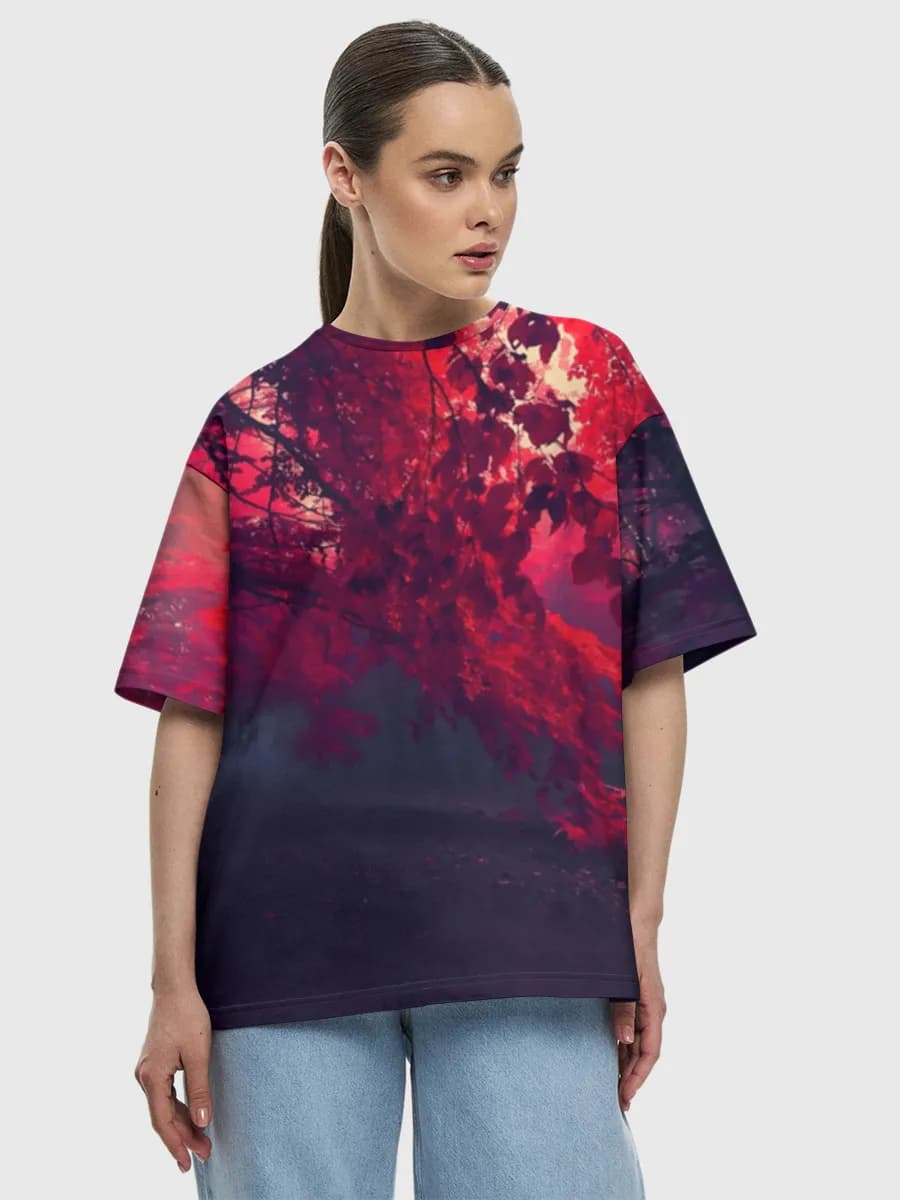 T-shirt Coton Oversize Femme