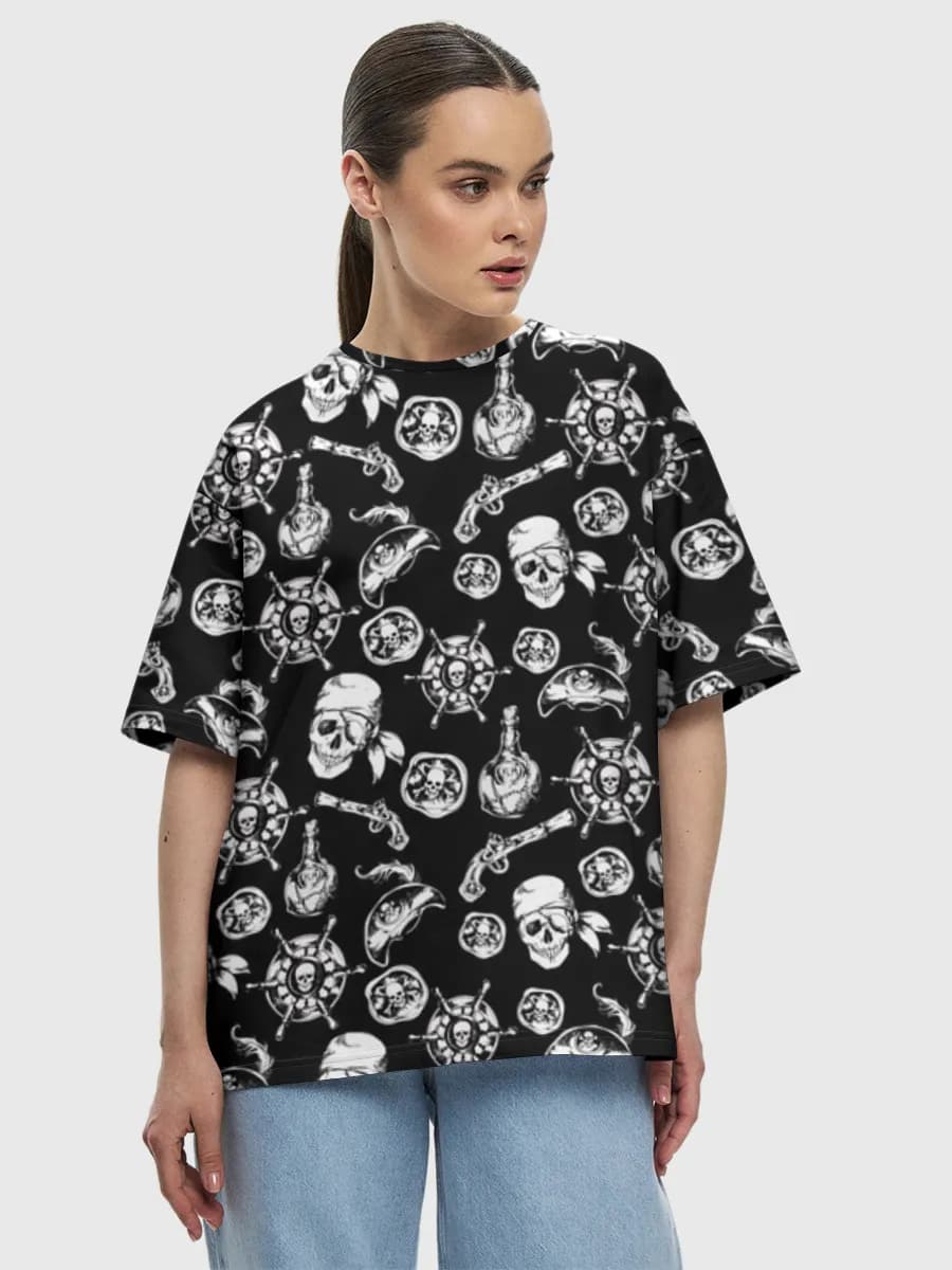 T-shirt Coton Oversize Femme