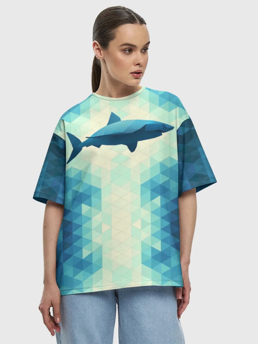 T-shirt Coton Oversize Femme