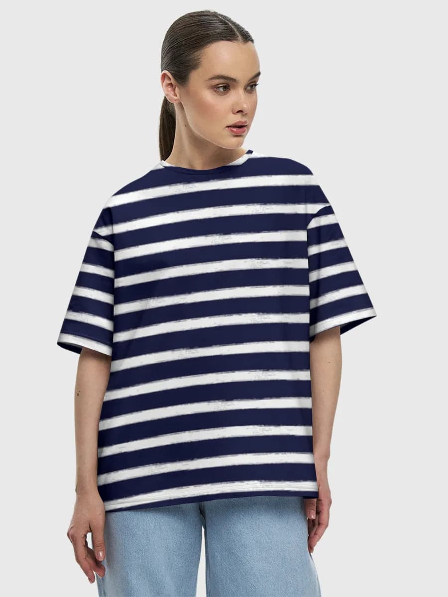 T-shirt Coton Oversize Femme