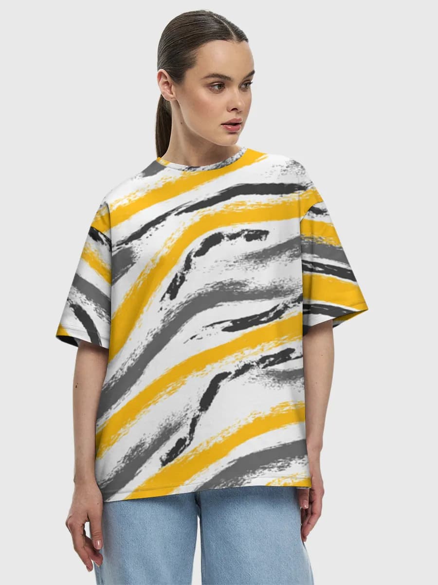 Women's oversized cotton T-shirt