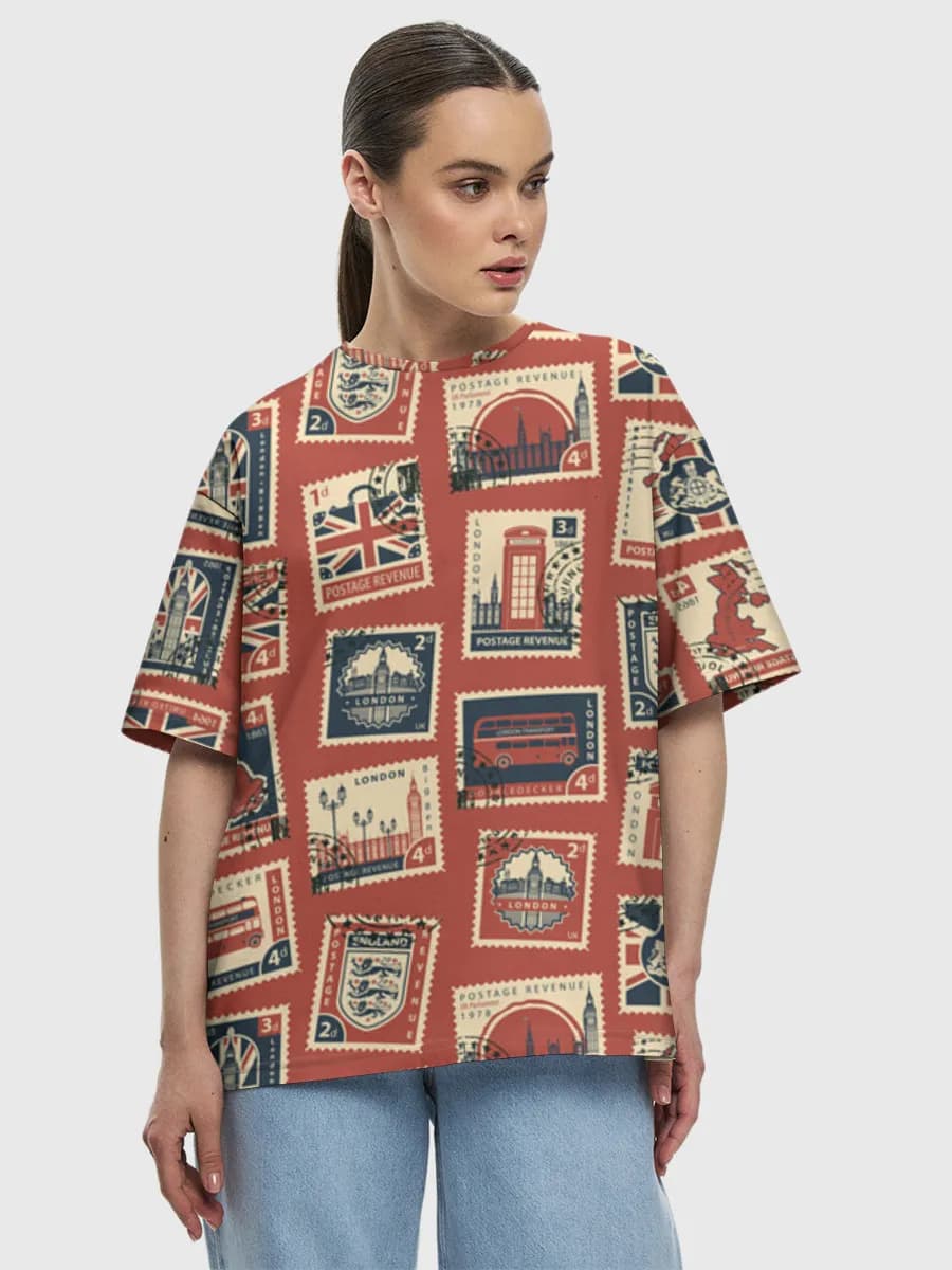 T-shirt Coton Oversize Femme