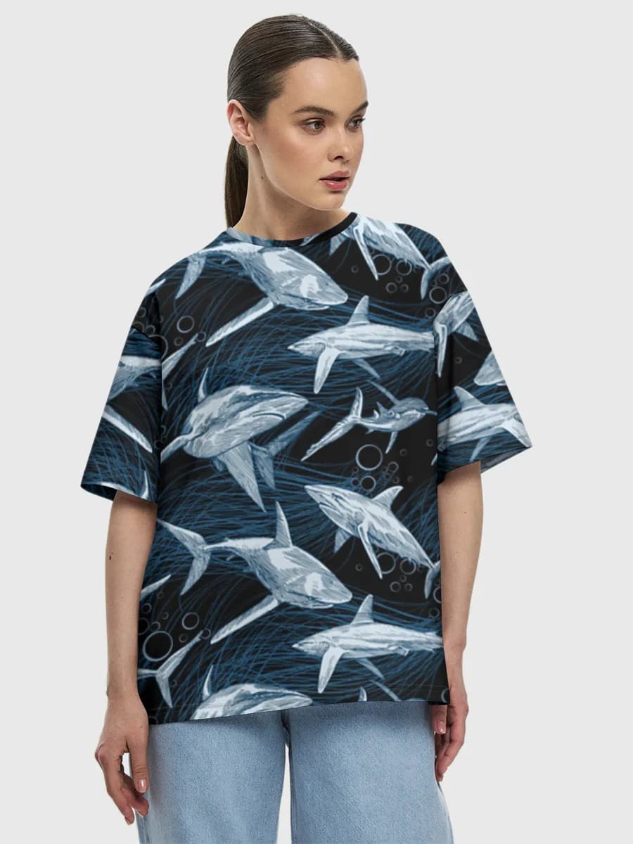 T-shirt Coton Oversize Femme